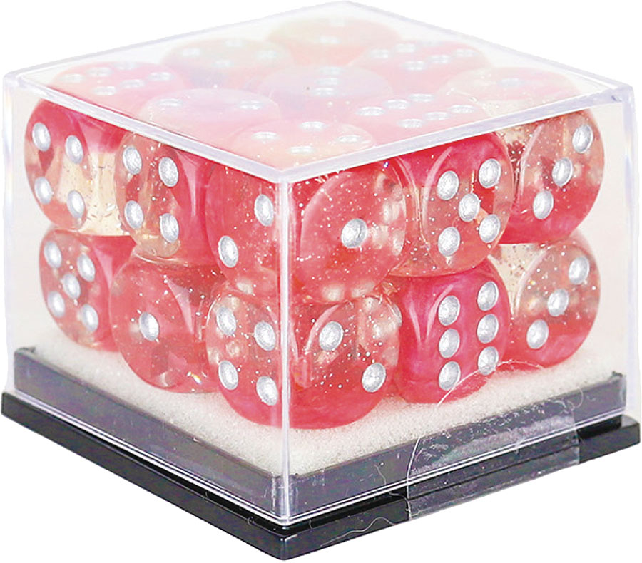 D6 12mm 18-Piece Dice Set - Diamonds