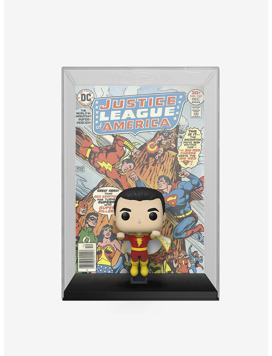 POP Comic Cover DC SHAZAM Vinyl Figure