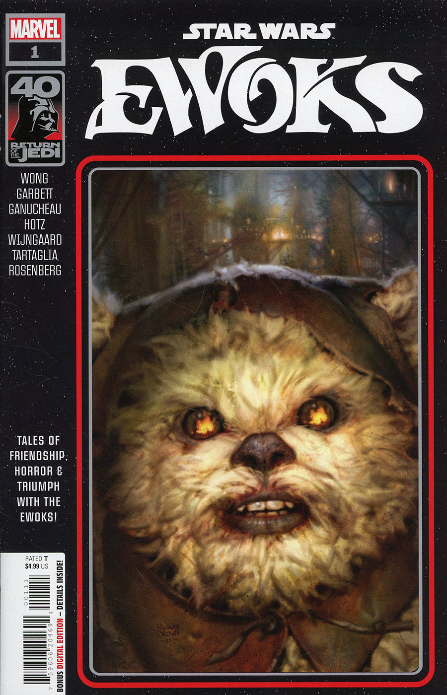 Star Wars Return Of The Jedi Ewoks #1 (One Shot) Cover A Regular Ryan Brown Cover