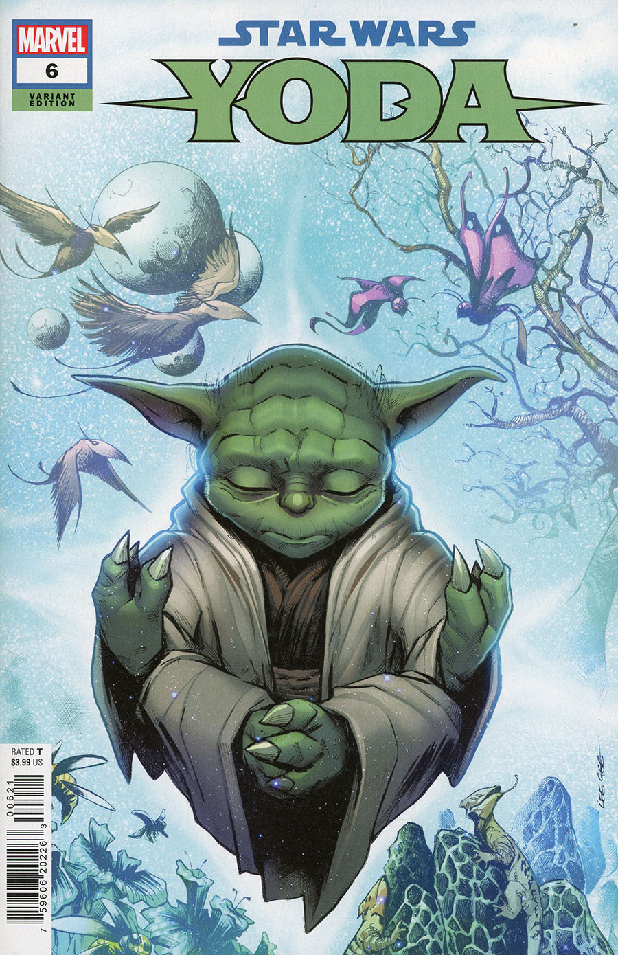 Star Wars Yoda #6 Cover B Variant Lee Garbett Cover