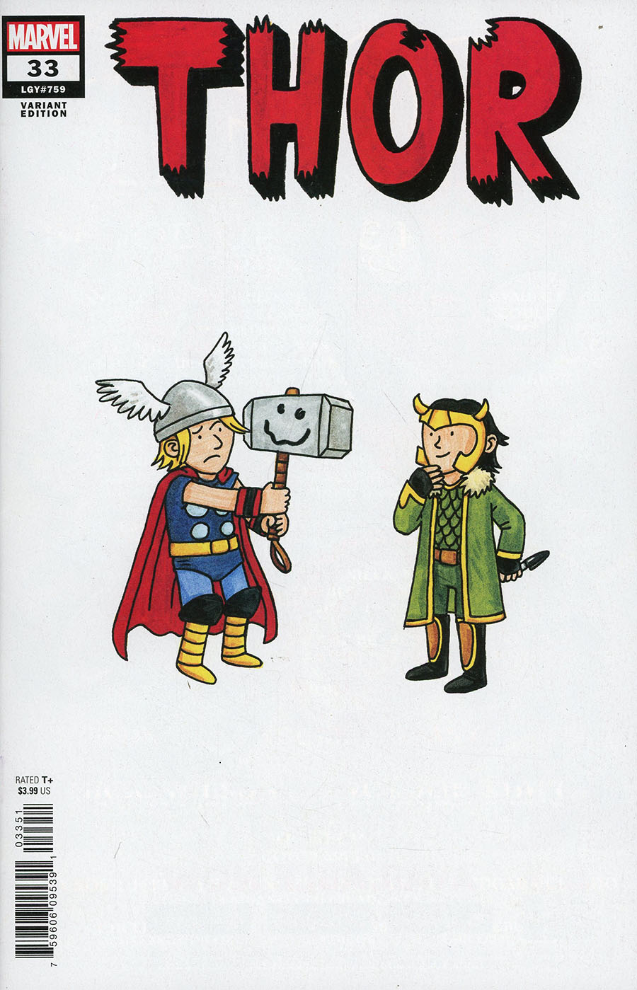 Thor Vol 6 #33 Cover D Variant Jeffrey Brown Cover