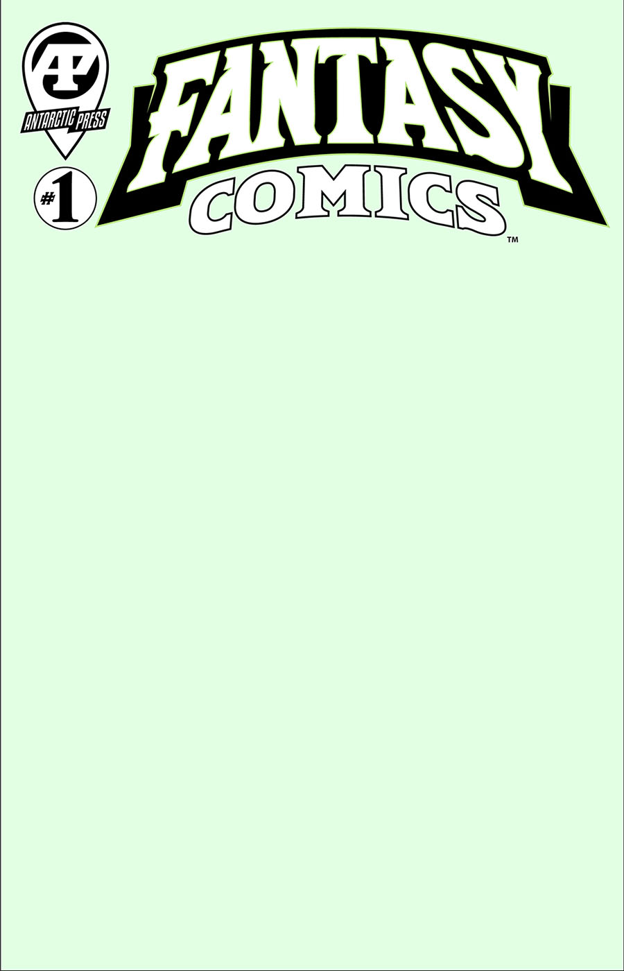 Fantasy Comics #1 Cover B Variant Blank Cover