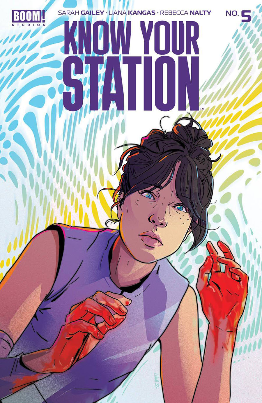 Know Your Station #5 Cover A Regular Liana Kangas Cover