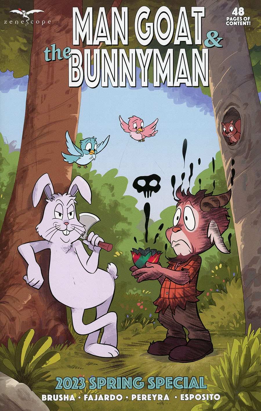 Man Goat And The Bunnyman 2023 Special #1 (One Shot) Cover D Manuel Preitano