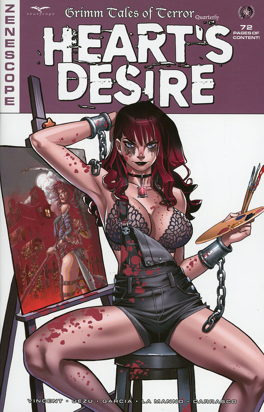 Grimm Fairy Tales Presents Grimm Tales Of Terror Quarterly #10 Hearts Desire Cover C Richard Ortiz