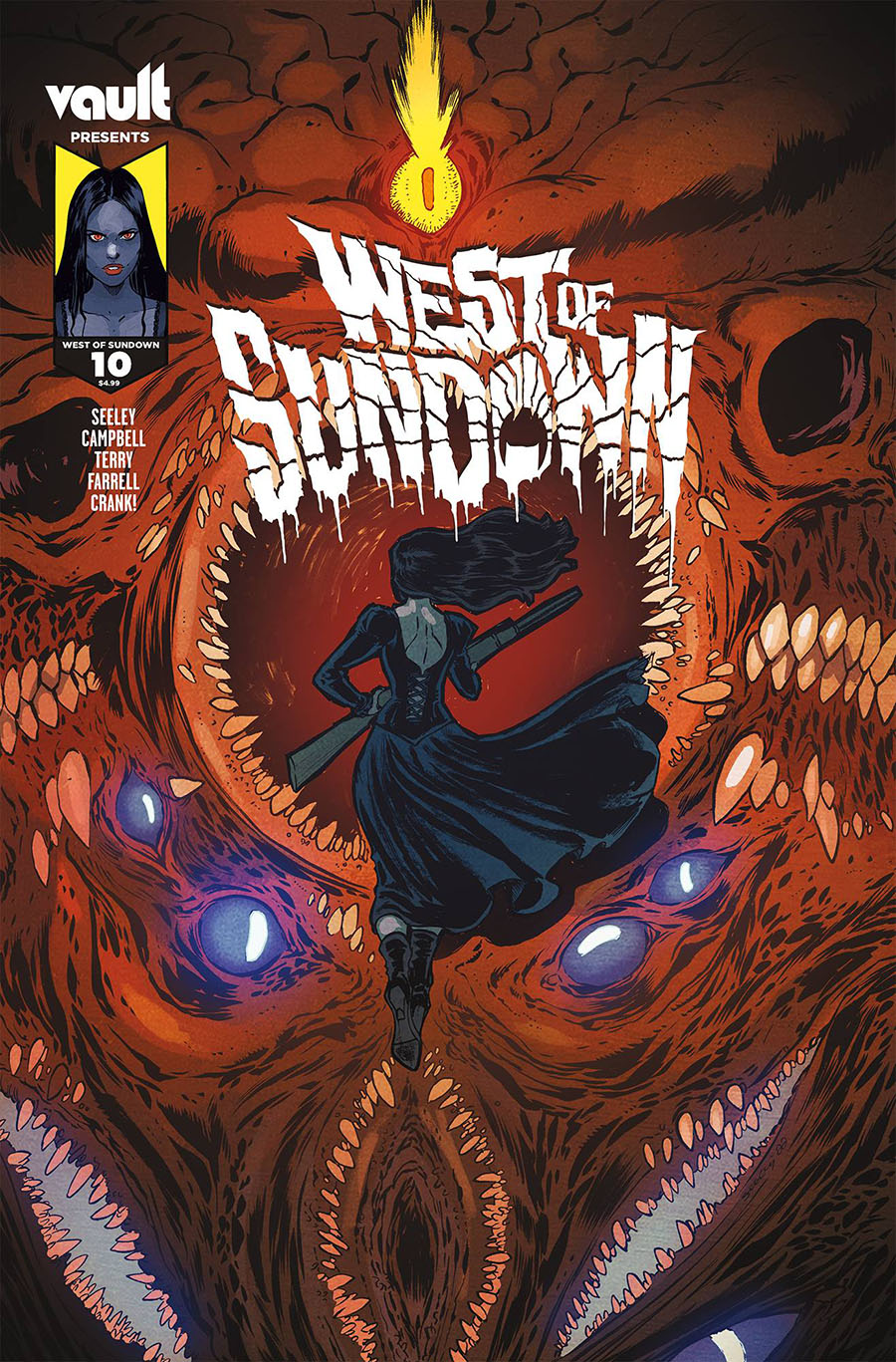 West Of Sundown #10 Cover C Variant Tim Seeley Cover