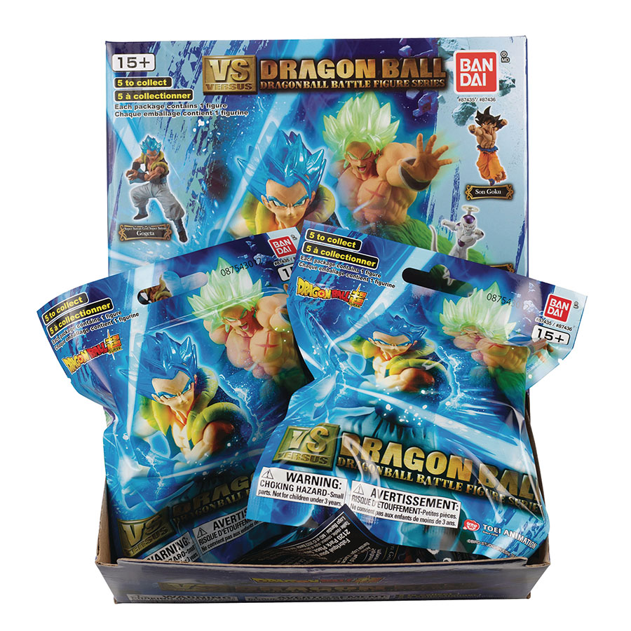 Dragon Ball Super Posed BNTCA Blind Bag Figure Blind Mystery Box 24-Piece Display