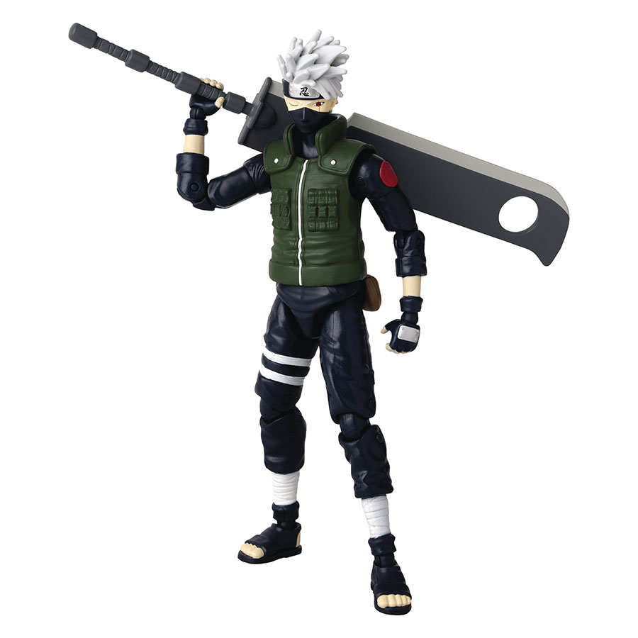 Anime Heroes Naruto Kakashi Fourth Great Ninja War Action Figure