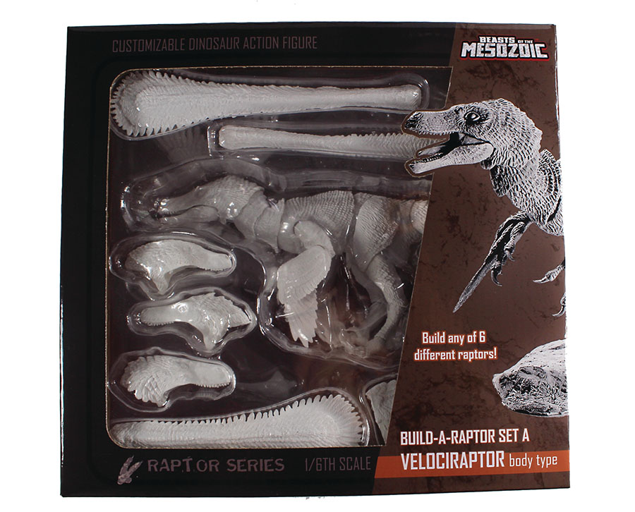 Beasts Of The Mesozoic Build A Raptor Figure Set A Velociraptor