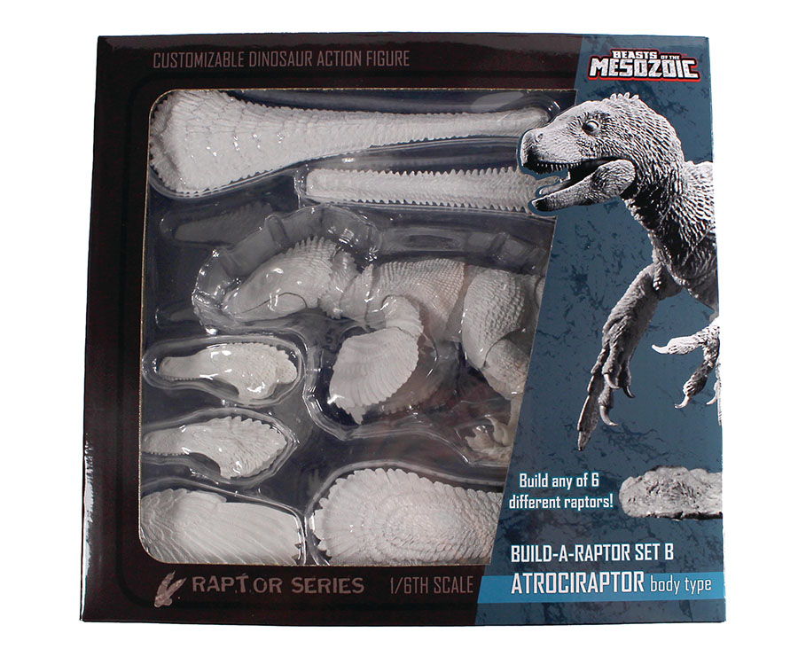 Beasts Of The Mesozoic Build A Raptor Figure Set B Atrociraptor