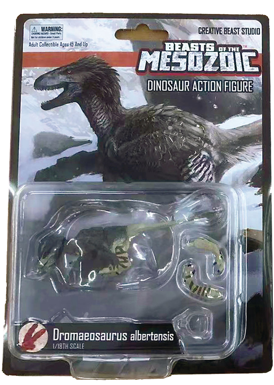 Beasts Of The Mesozoic 1/18 Scale Figure - Dromaesaurus Albertensis