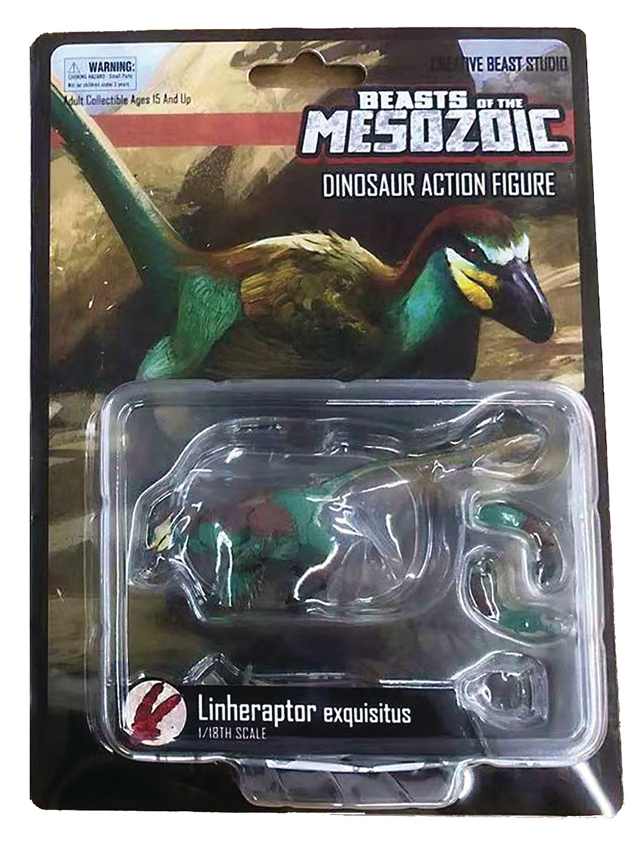 Beasts Of The Mesozoic 1/18 Scale Figure - Linheraptor Exquistus