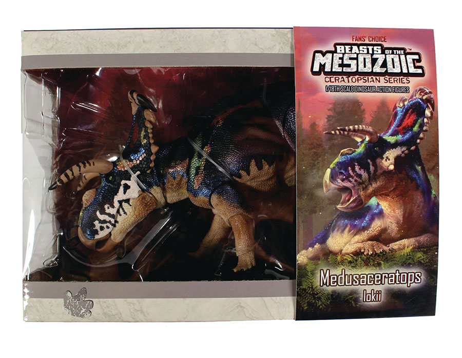 Beasts Of The Mesozoic Medusaceratops Fans Choice 1/18 Scale Figure