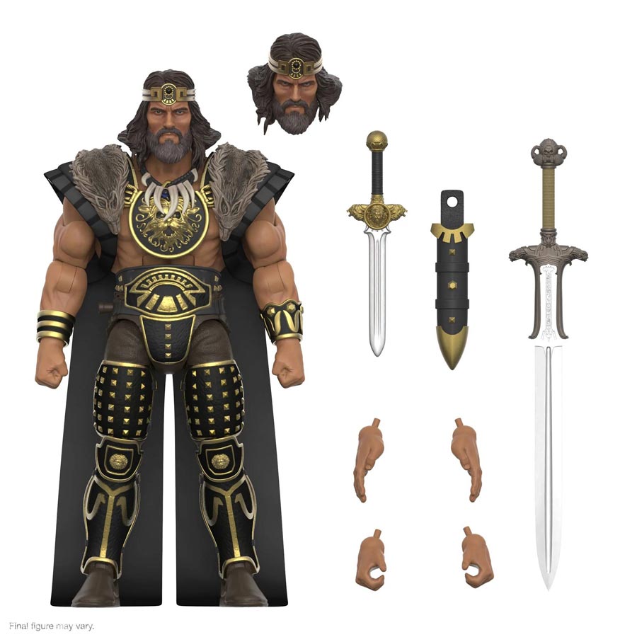 Conan The Barbarian Ultimates Wave 4 King Conan Action Figure