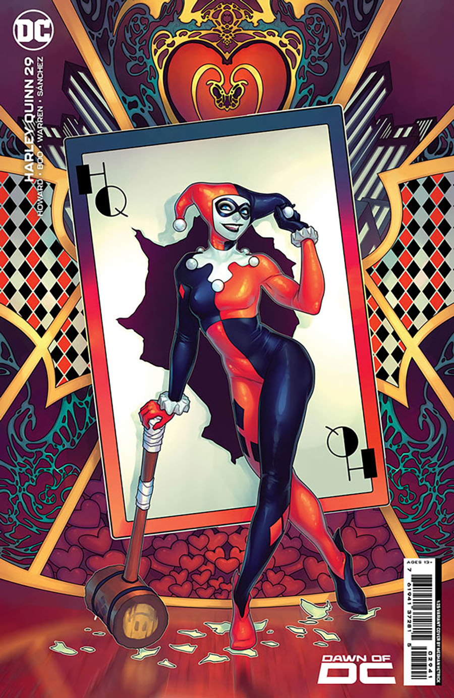 Harley Quinn Vol 4 #29 Cover C Incentive Meghan Hetrick Card Stock Variant Cover