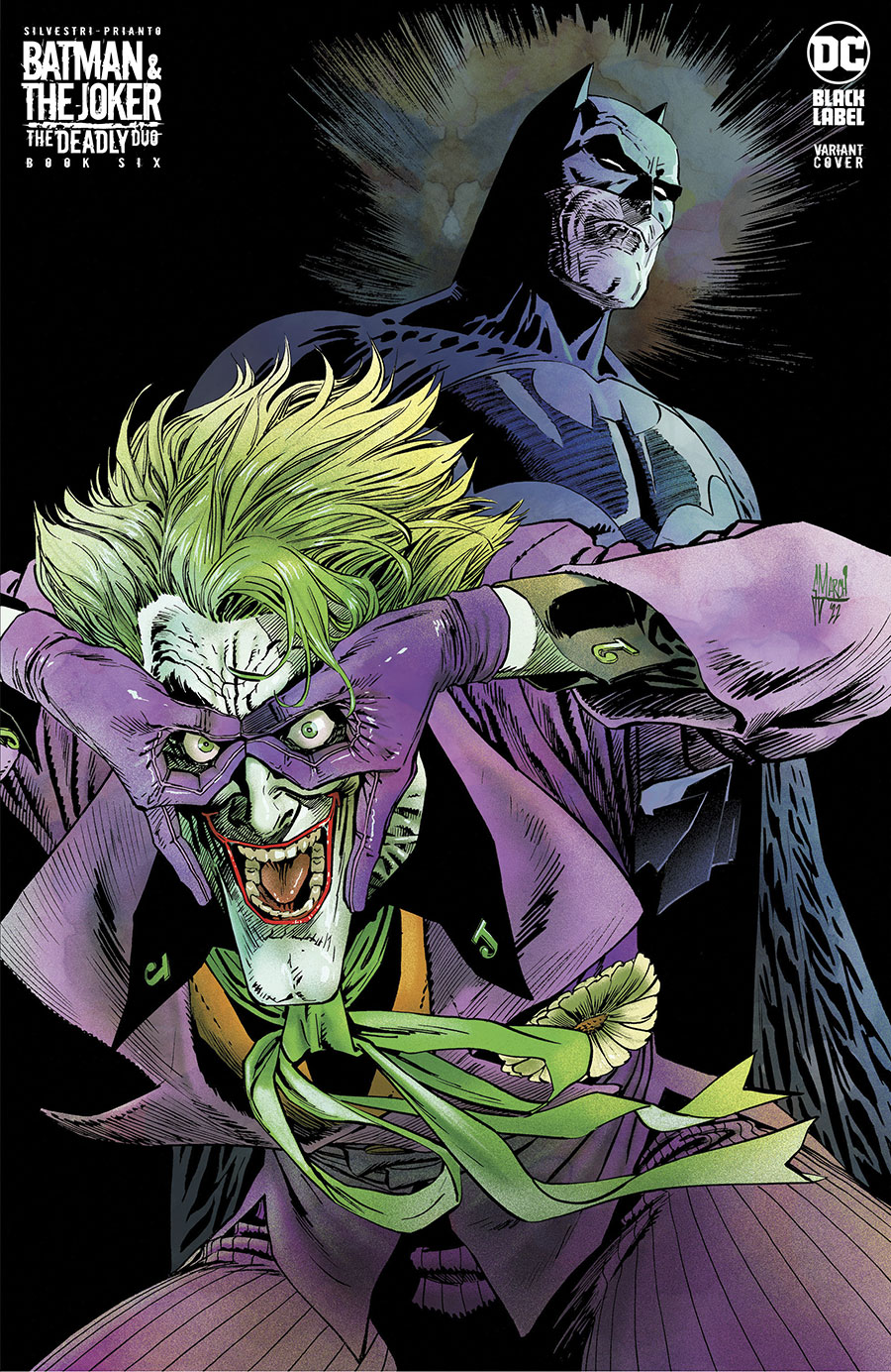 Batman & The Joker The Deadly Duo #6 Cover D Incentive Guillem March Variant Cover