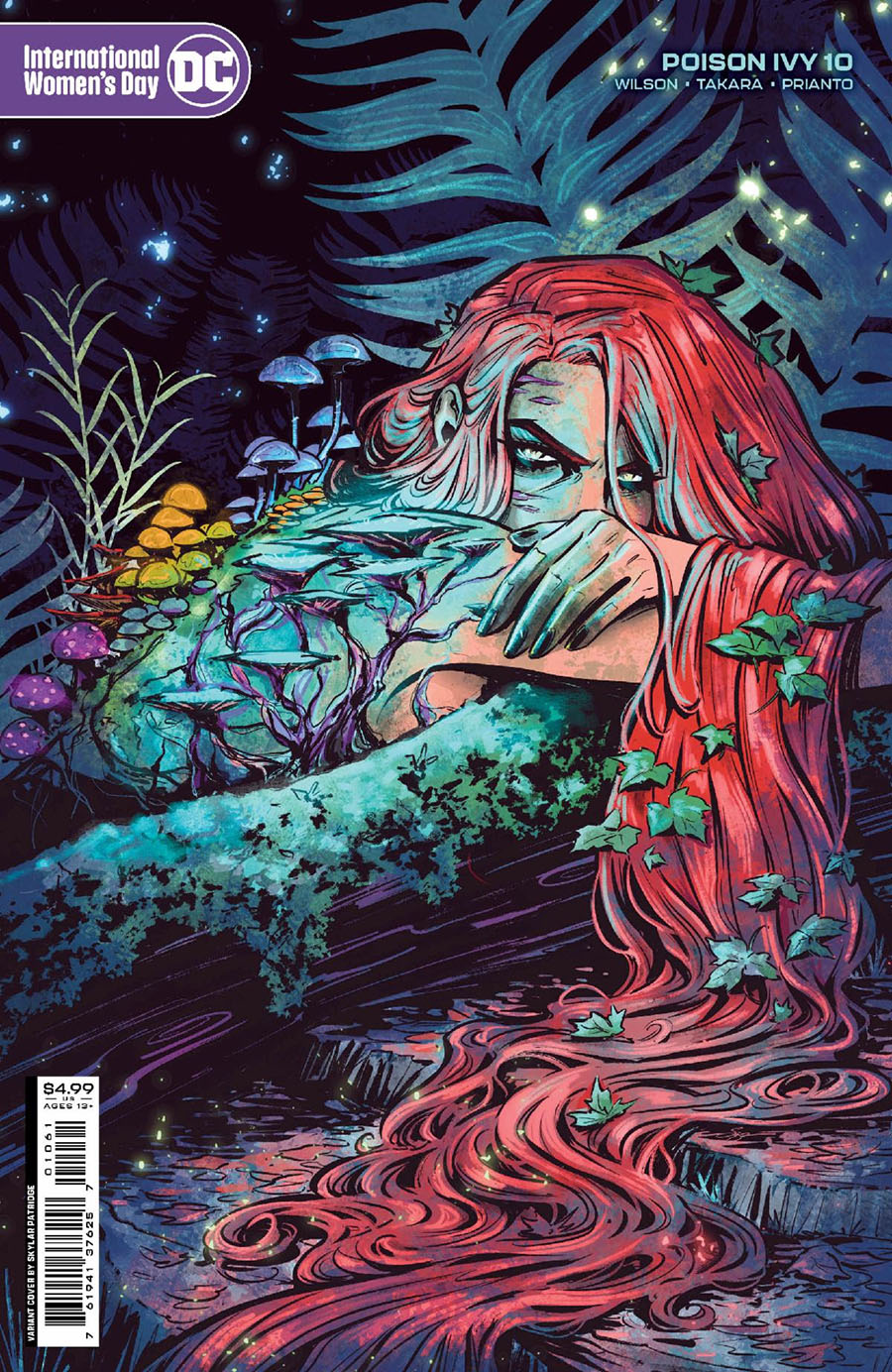 Poison Ivy #10 Cover D Variant Skylar Patridge International Womens Day Card Stock Cover