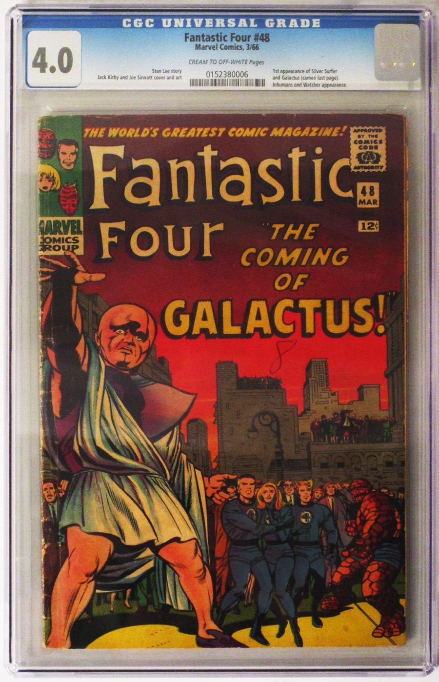 Fantastic Four #48 Cover C CGC 4.0