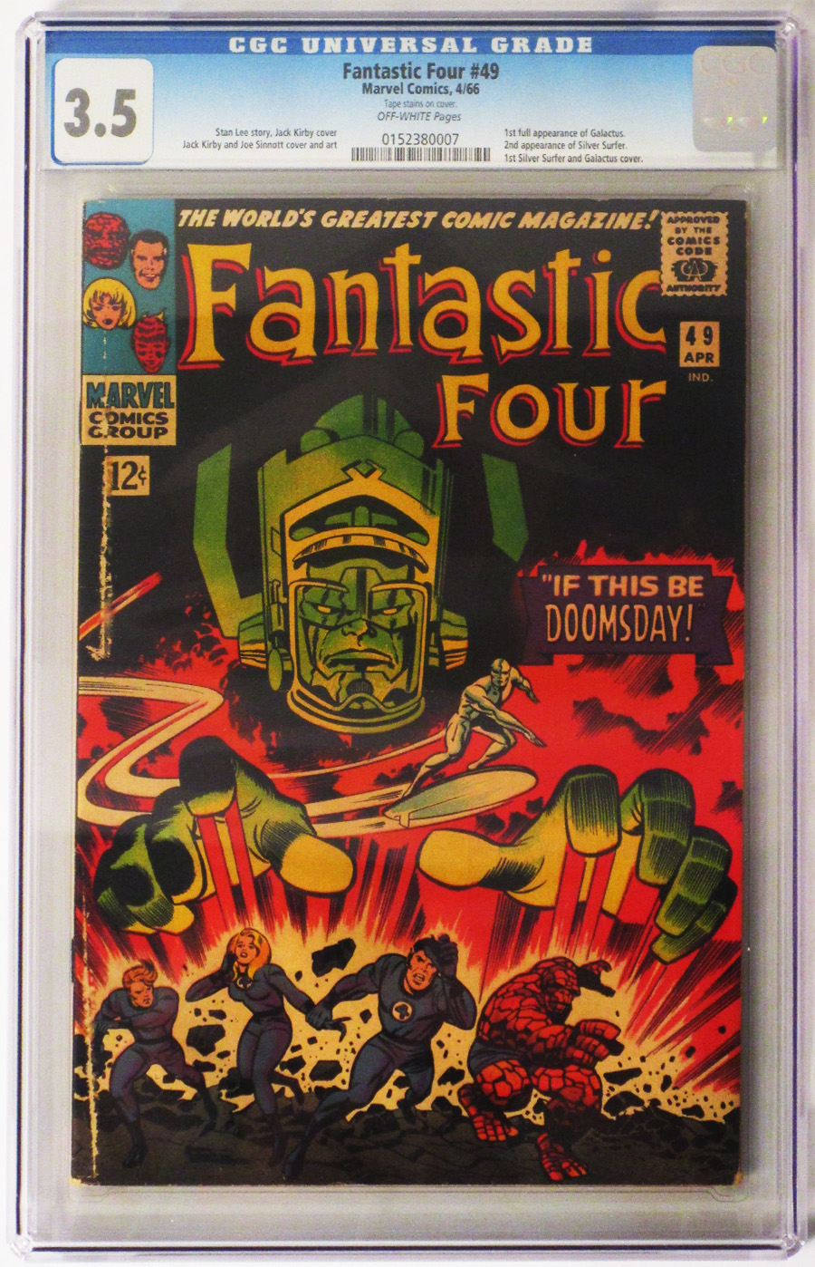 Fantastic Four #49 Cover B CGC 3.5