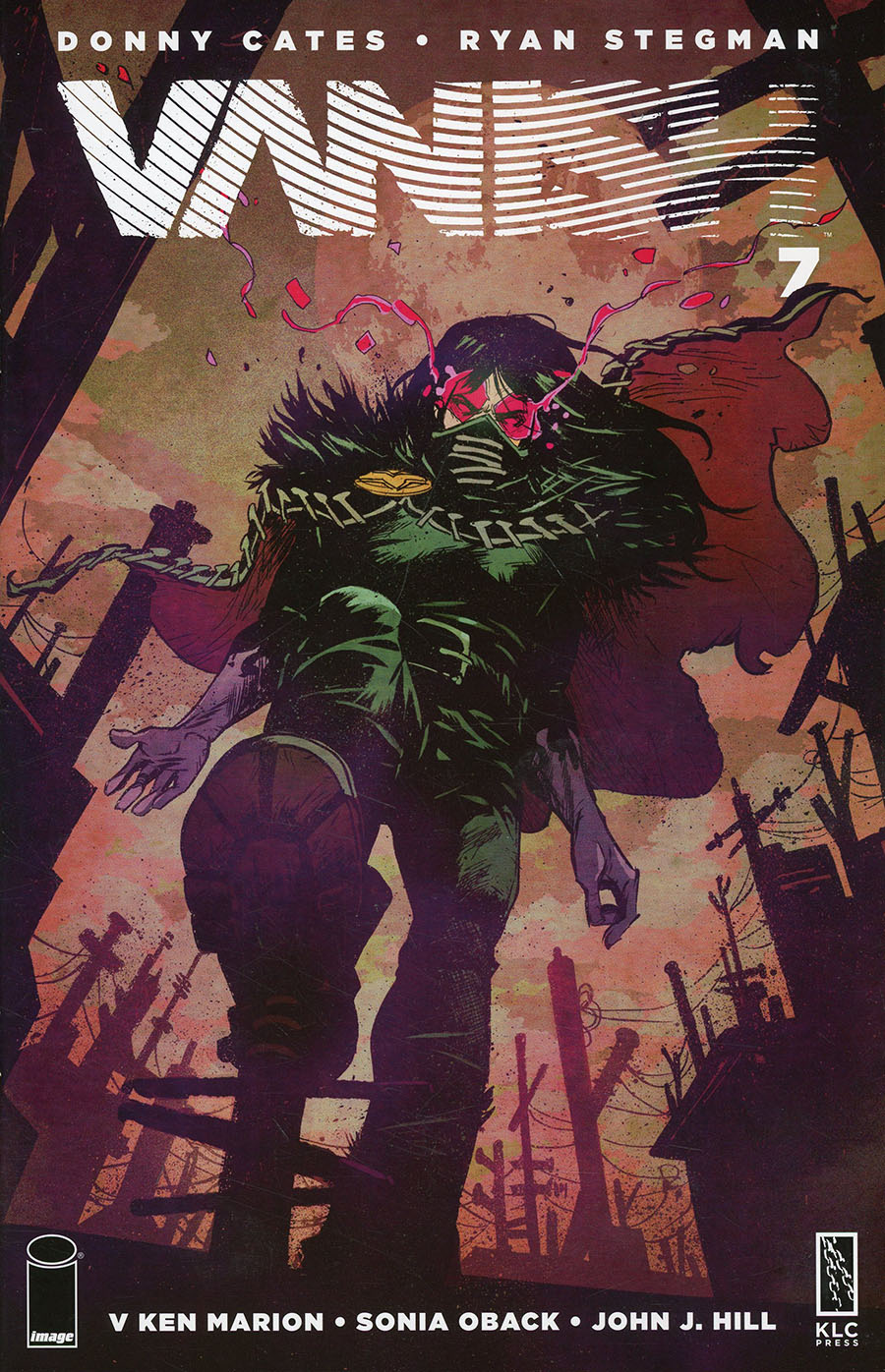 Vanish #7 Cover C Variant Sanford Greene Cover