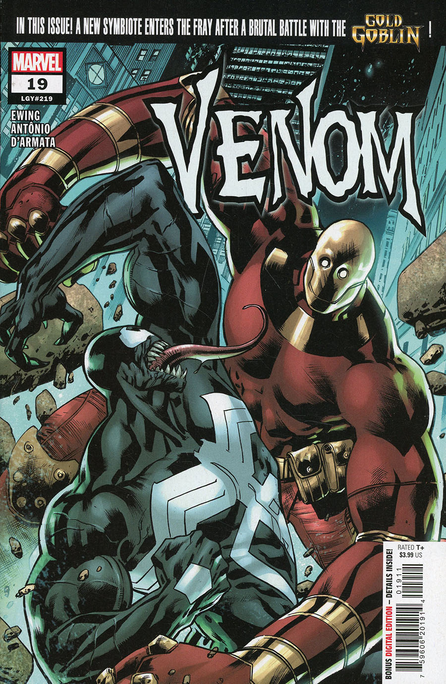 Venom Vol 5 #19 Cover A Regular Byan Hitch Cover