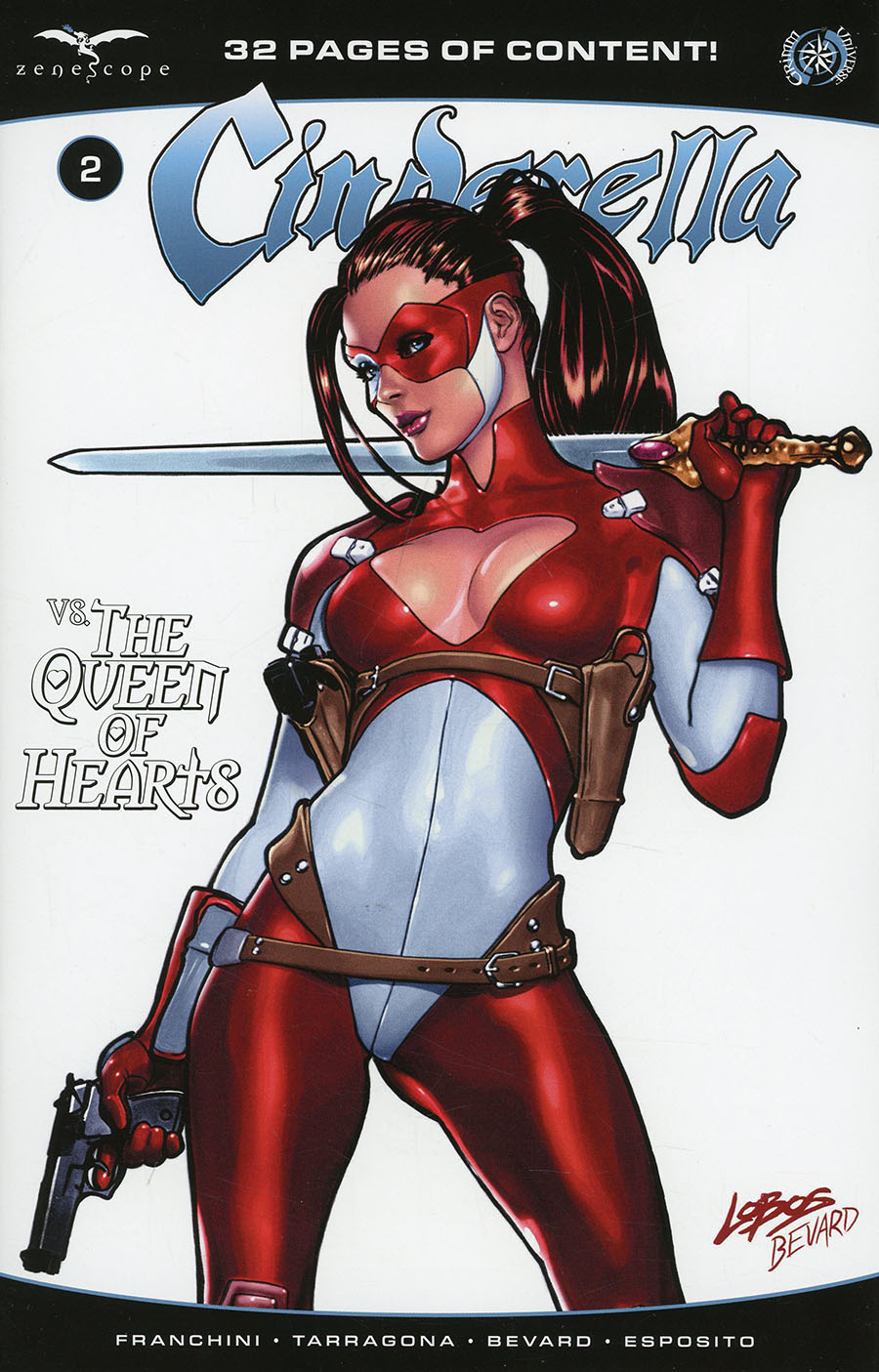 Grimm Fairy Tales Presents Cinderella vs The Queen Of Hearts #2 Cover D Lobos