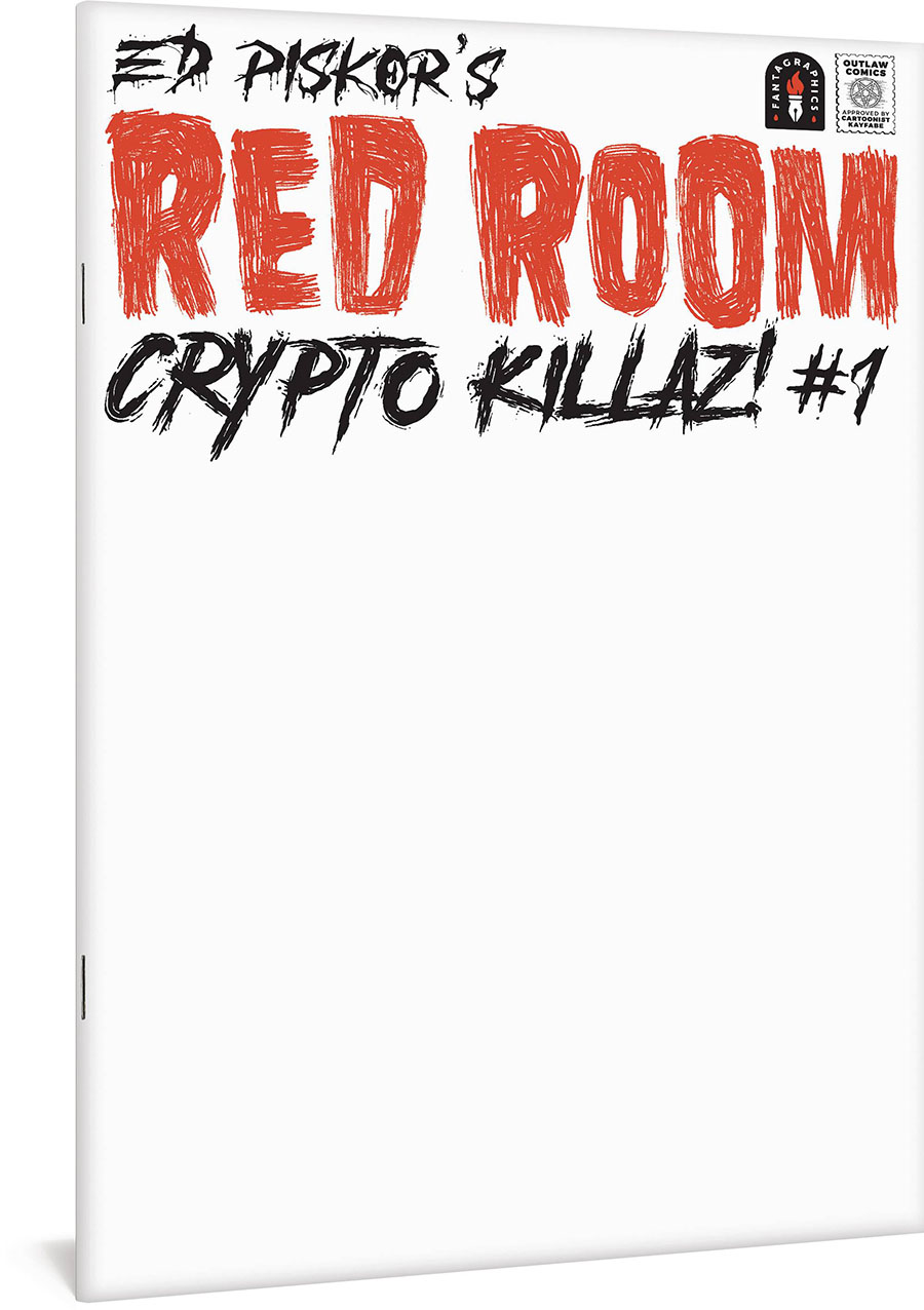 Red Room Crypto Killaz #1 Cover E Variant Blank Cover