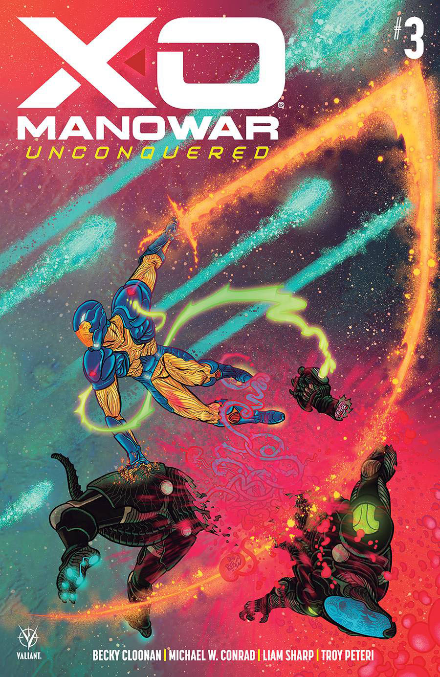 X-O Manowar Unconquered #3 Cover B Variant David Rubin Cover