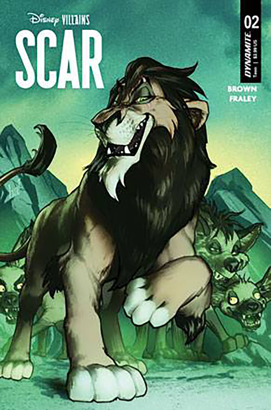 Disney Villains Scar #2 Cover E Variant Gene Ha Cover