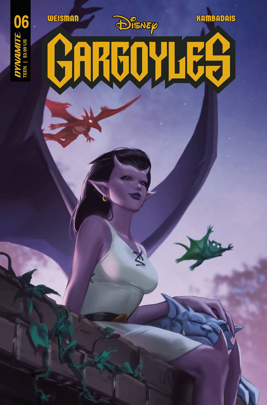 Gargoyles Vol 3 #6 Cover D Variant Lesley Leirix Li Cover