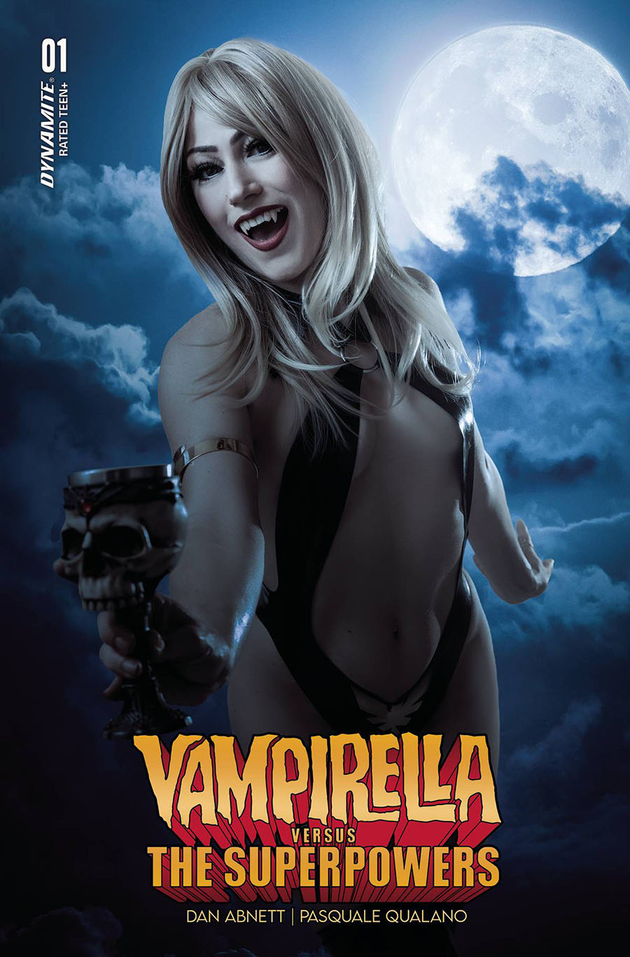 Vampirella vs The Superpowers #1 Cover F Variant Cosplay Photo Cover