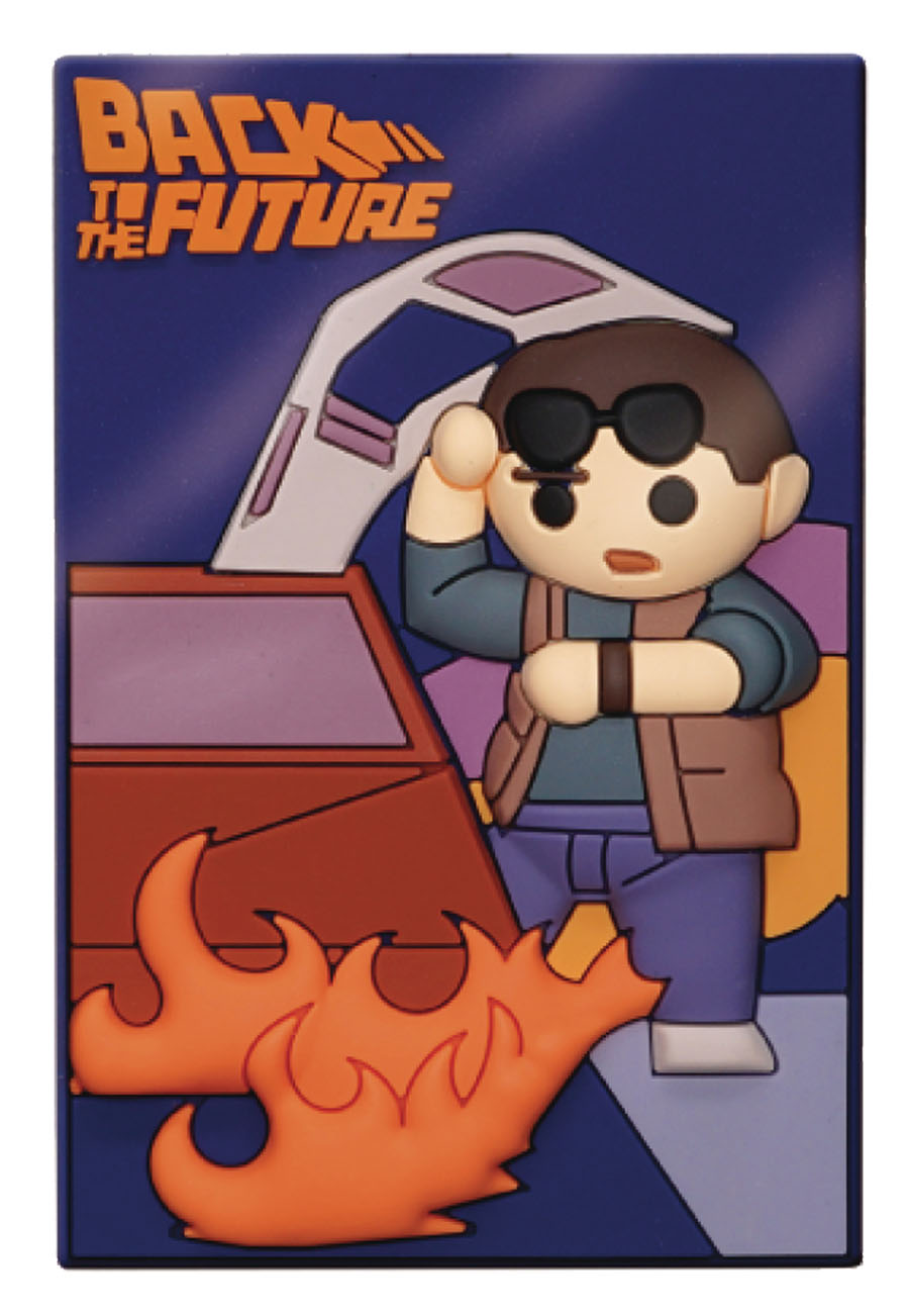 Back To The Future Poster 3D Foam Magnet