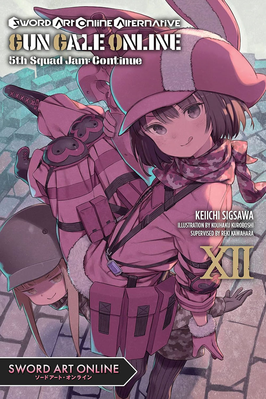 Sword Art Online Alternative Gun Gale Online Light Novel Vol 12 5th Squad Jam Continue