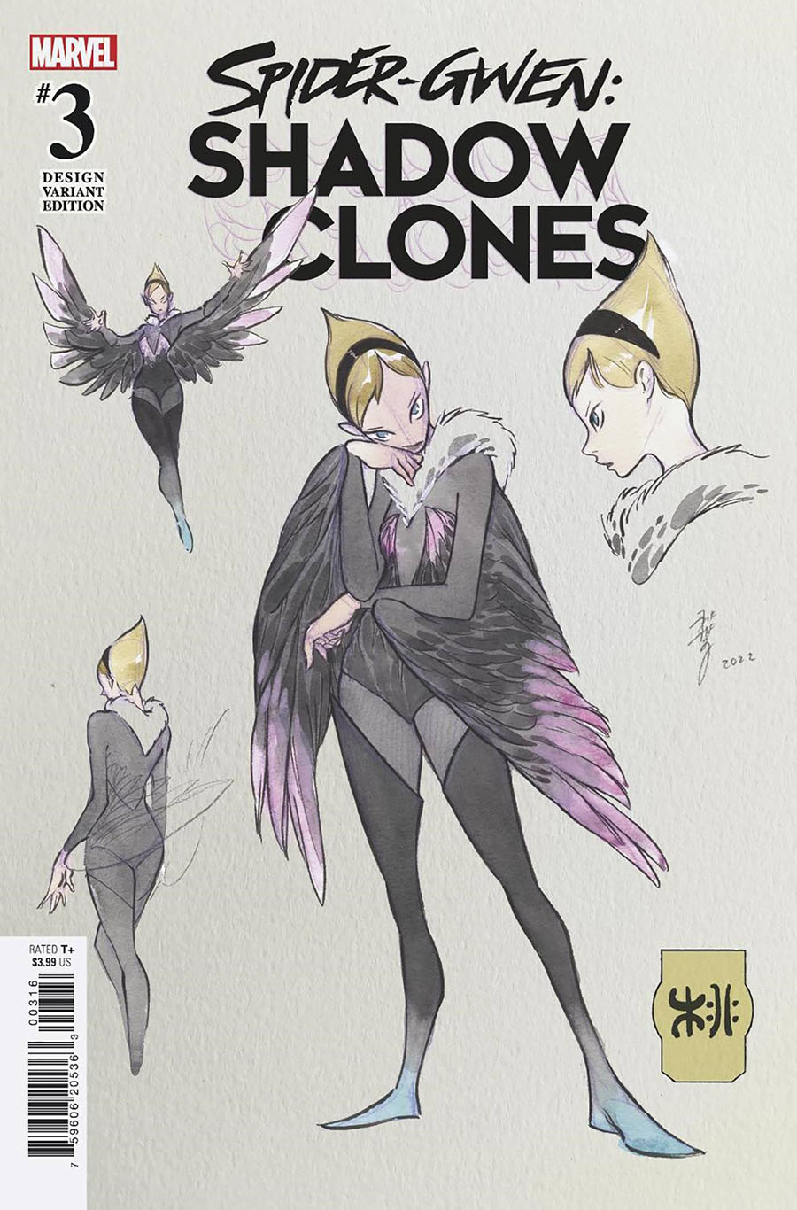 Spider-Gwen Shadow Clones #3 Cover D Incentive Peach Momoko Design Variant Cover