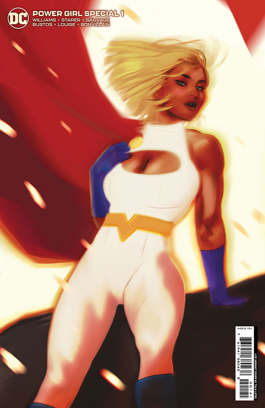 Power Girl Special #1 (One Shot) Cover G Incentive Tula Lotay Card Stock Variant Cover