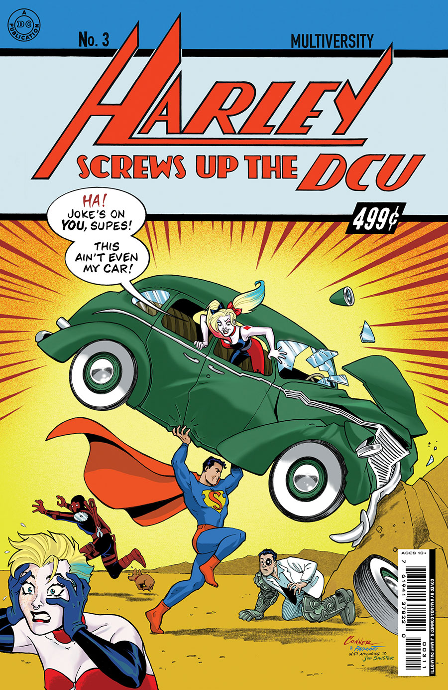 Multiversity Harley Screws Up The DCU #3 Cover A Regular Amanda Conner Cover