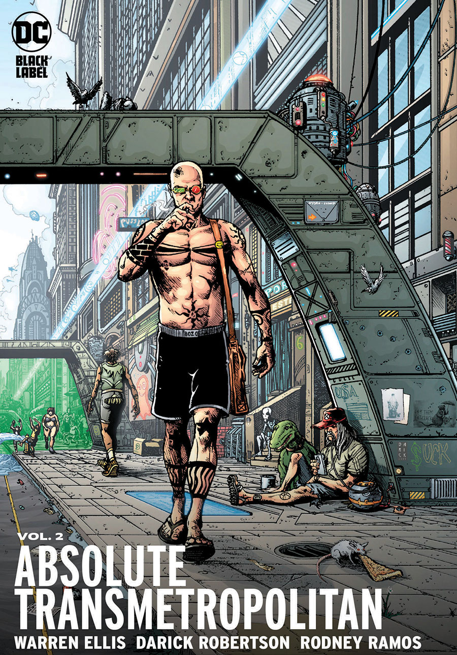 Absolute Transmetropolitan Vol 2 HC (2023 Edition) - Midtown Comics