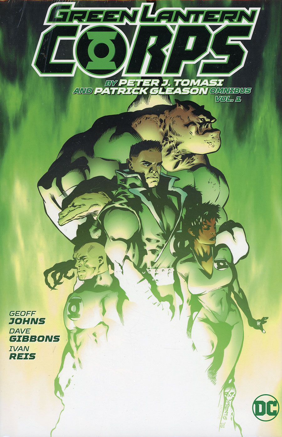 Green Lantern Corps By Peter J Tomasi & Patrick Gleason Omnibus Vol 1 HC