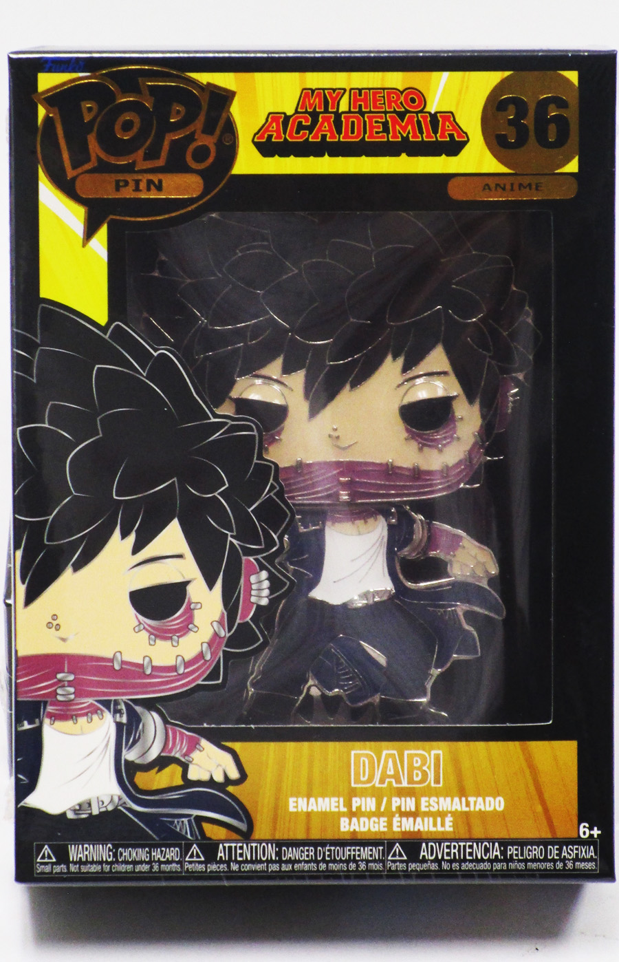 My Hero Academia popular Dabi Enamel Pin