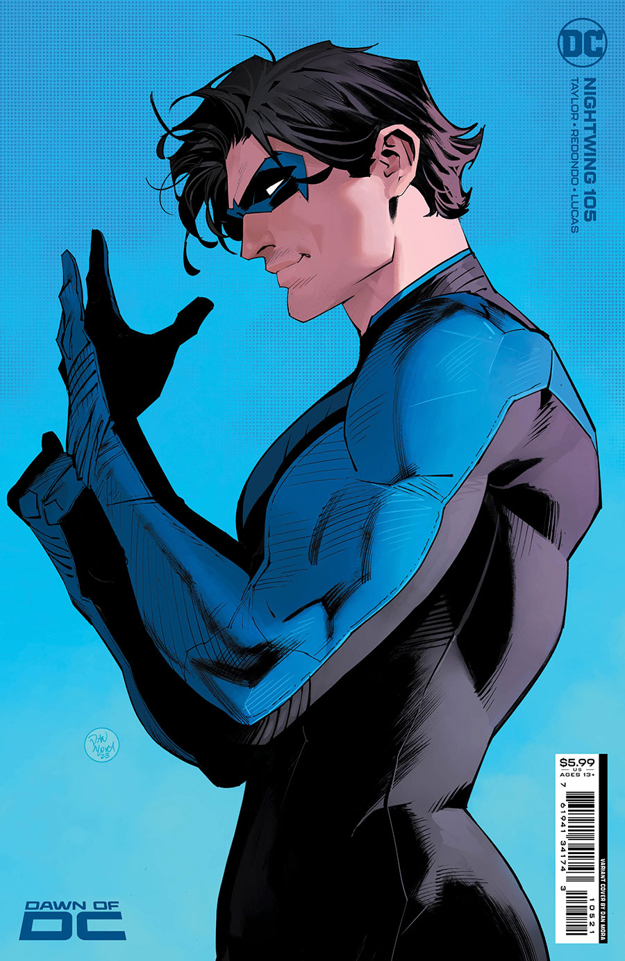 Nightwing Vol 4 #105 Cover B Variant Dan Mora Card Stock Cover (Limit 1 Per Customer)