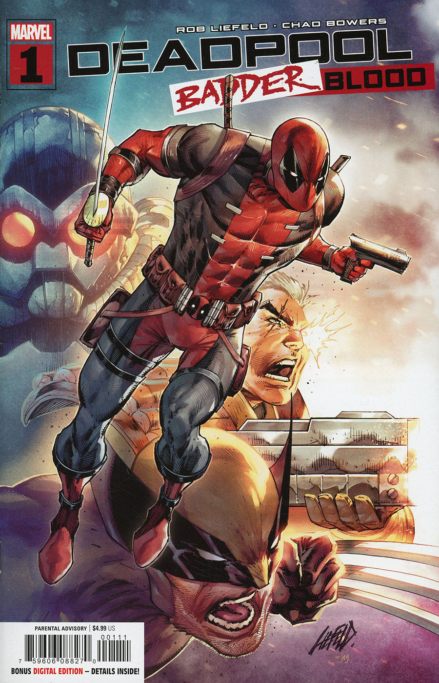 Deadpool Badder Blood #1 Cover A Regular Rob Liefeld Cover