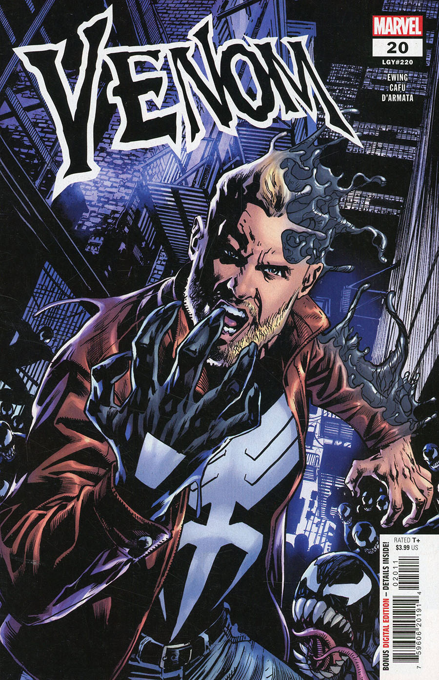 Venom Vol 5 #20 Cover A Regular Bryan Hitch Cover