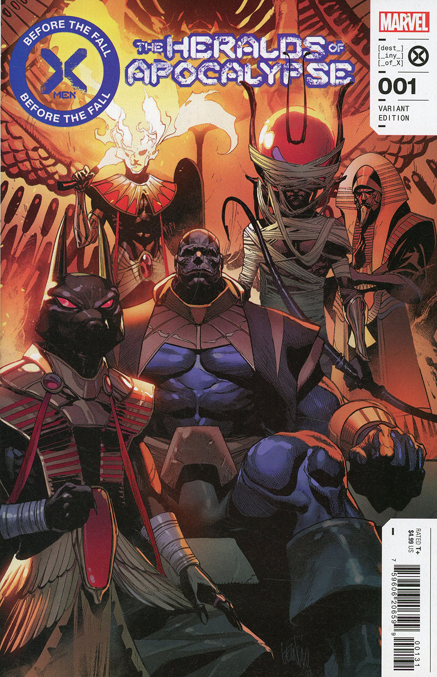 X-Men Before The Fall Heralds Of Apocalypse #1 (One Shot) Cover C Variant Leinil Francis Yu Cover