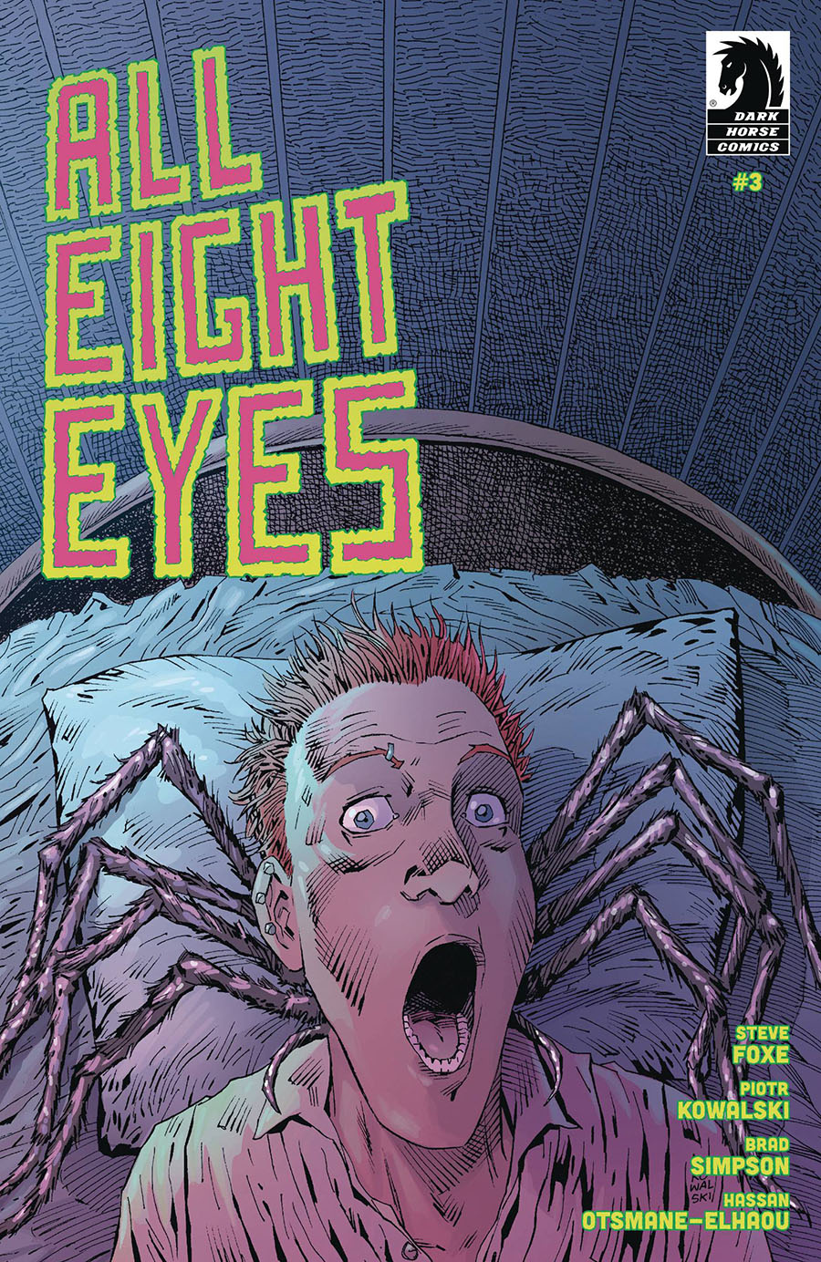 All Eight Eyes #3 Cover A Regular Piotr Kowalski Cover