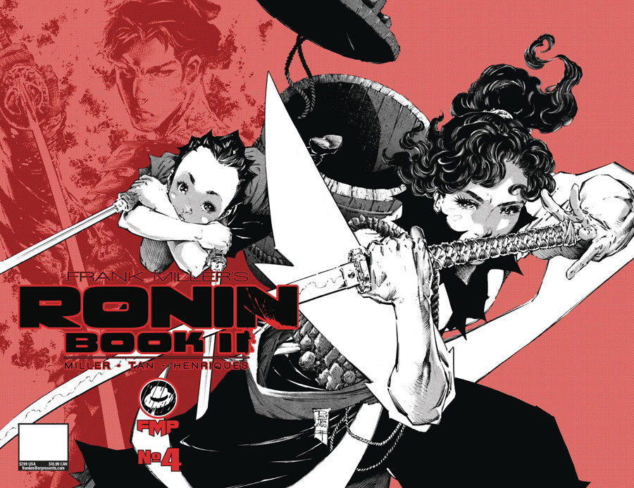 Frank Millers Ronin Book II #4 Cover B Variant Philip Tan & Daniel Henriques Wraparound Cover