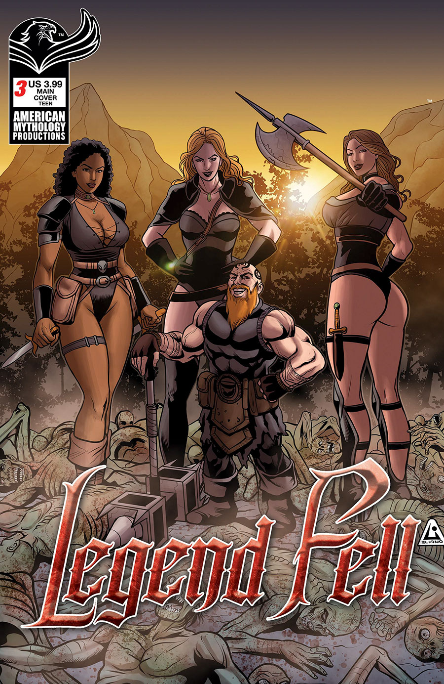 Legend Fell #3 Cover A Regular Eliano Marques Cover