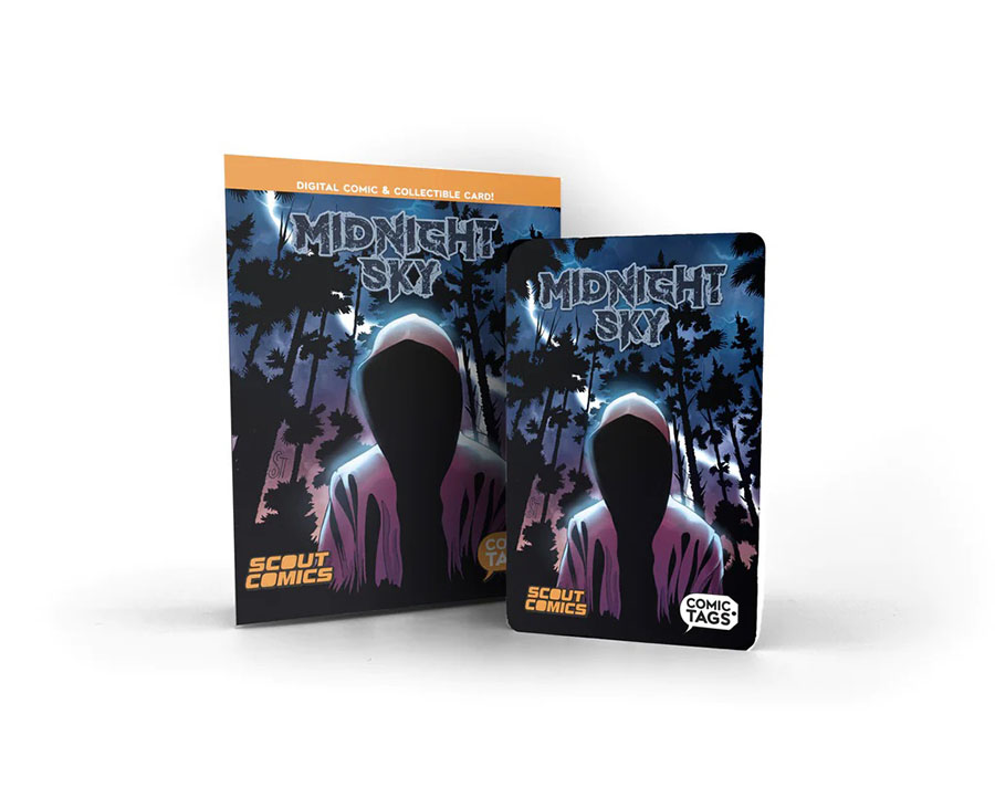 Midnight Sky TP Comic Tag Collectible Card With Digital Comic
