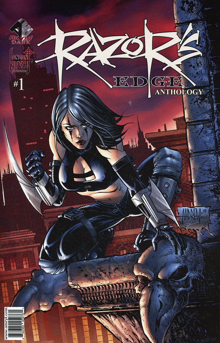 Razors Edge #1 (One Shot) Cover A Regular Andrew Mangum Cover