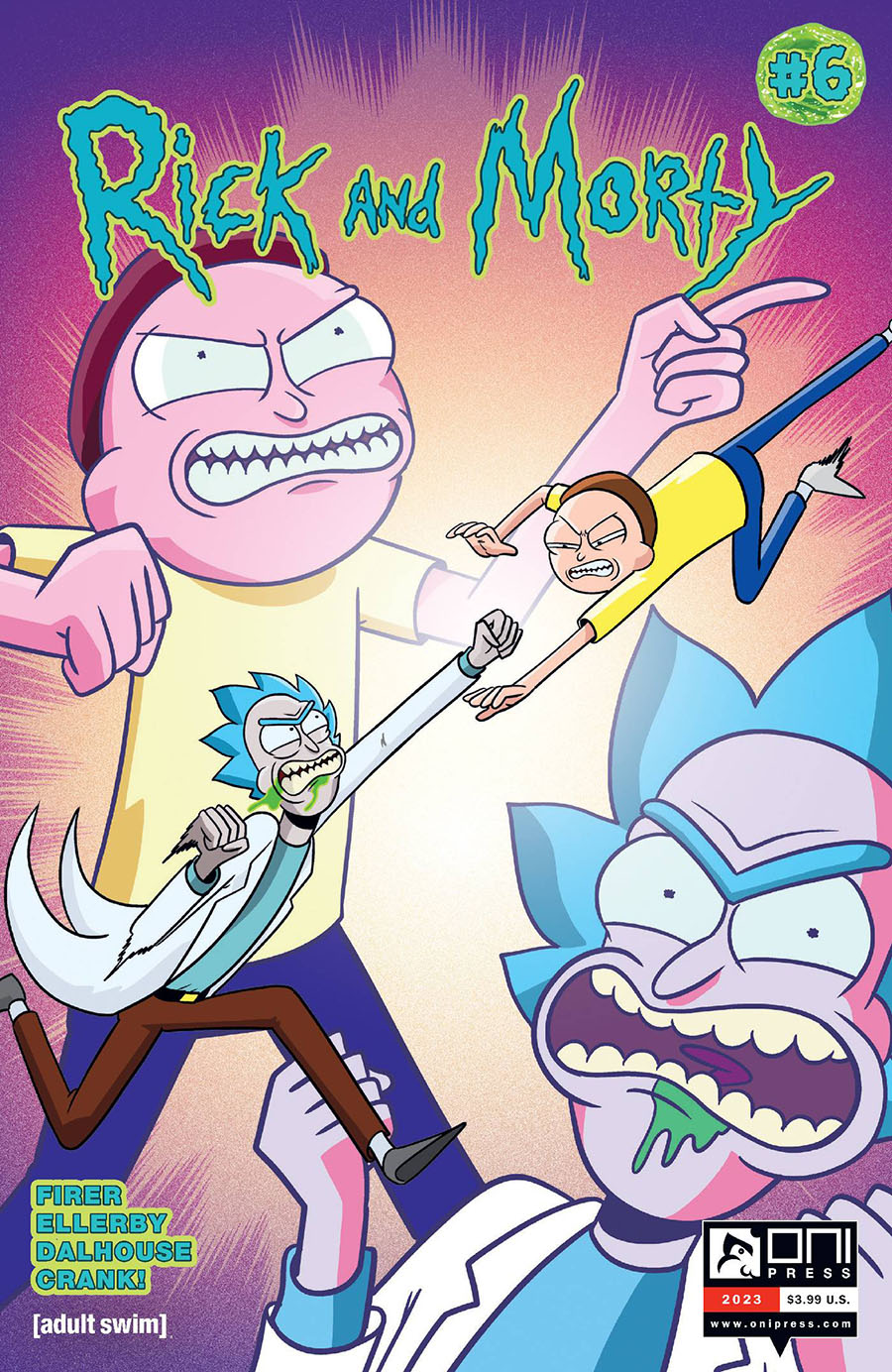 Rick And Morty Vol 2 #6 Cover A Regular Marc Ellerby Cover