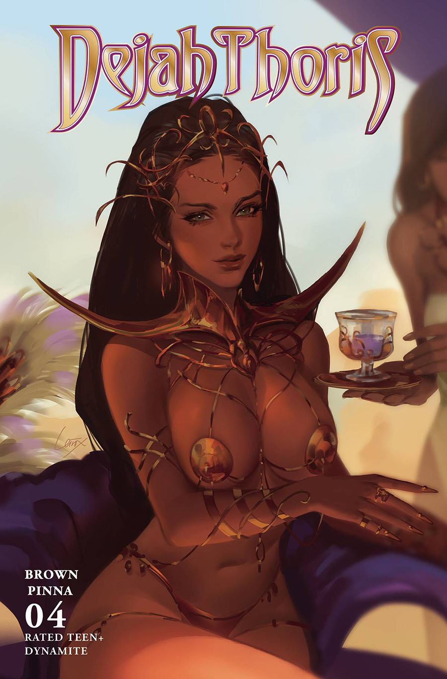 Dejah Thoris Vol 4 #4 Cover E Variant Lesley Leirix Li Cover